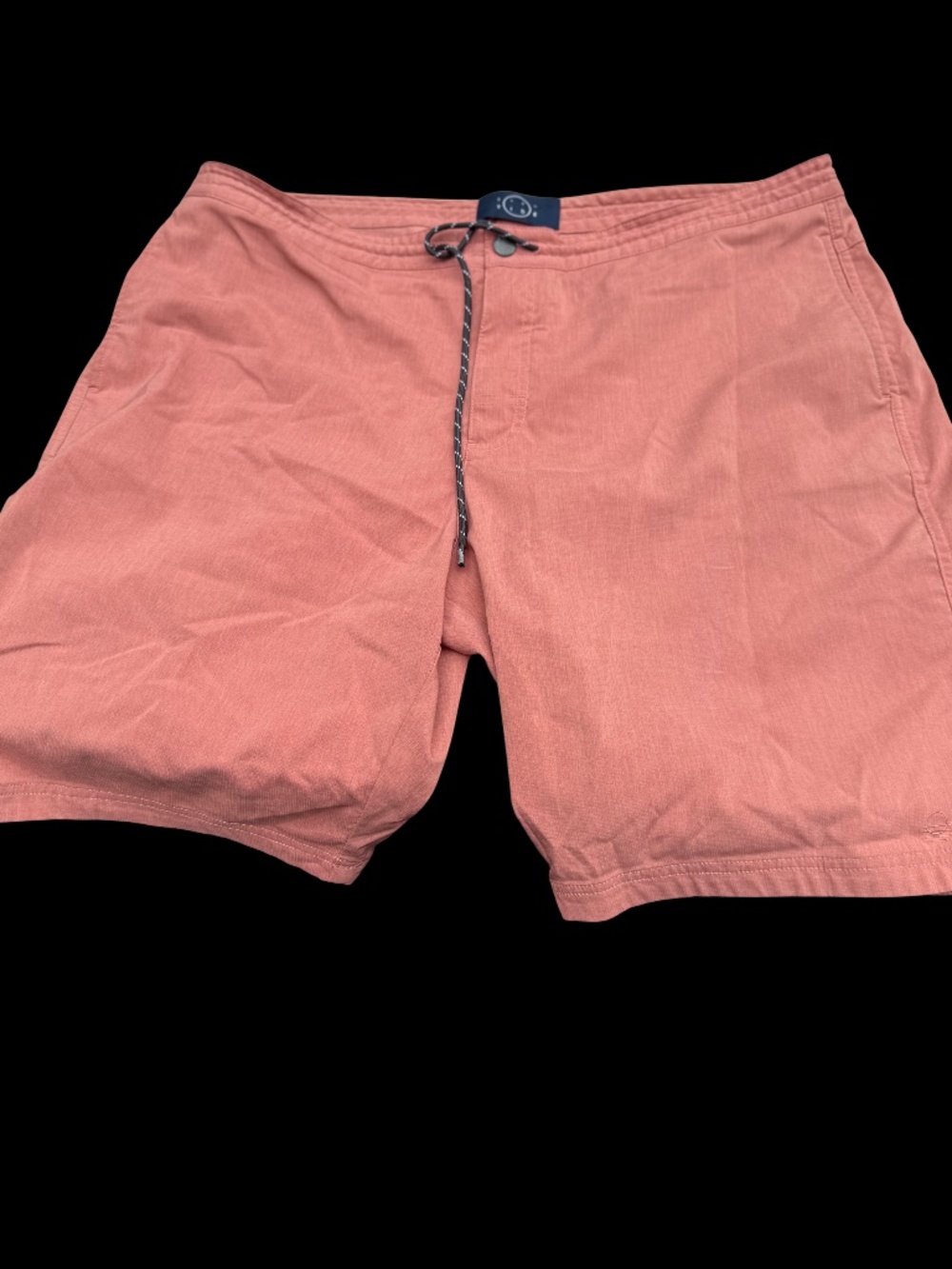 Even Tide Coral Flat Front Shorts | Men's XL | Drawcord Waist | Casual Summer
